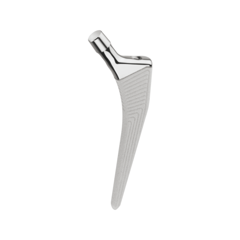 Smith+Nephew POLARSTEM — Official image of the cemented and cementless stem platform.