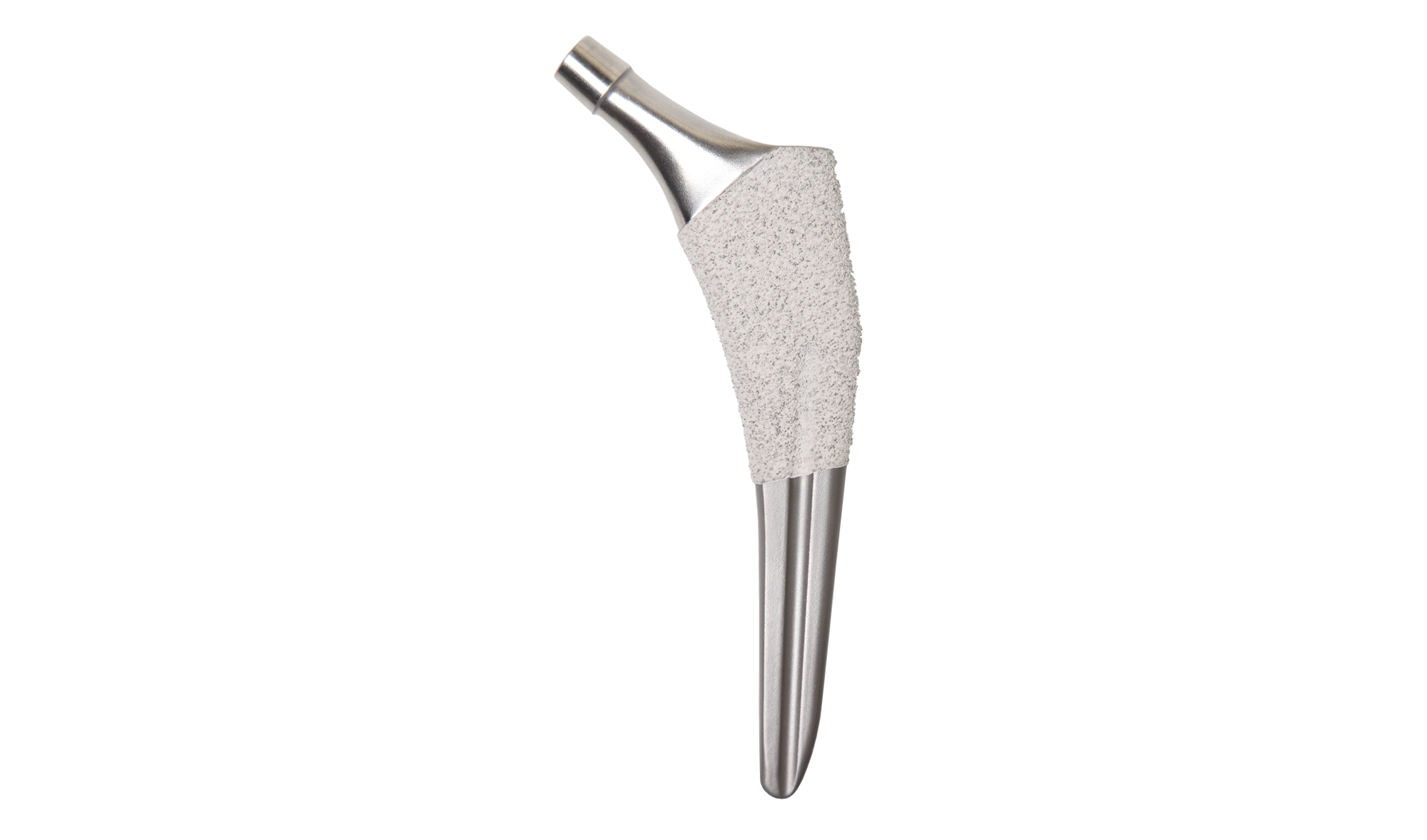 Stryker Accolade II — Cementless tapered-wedge femoral stem.
