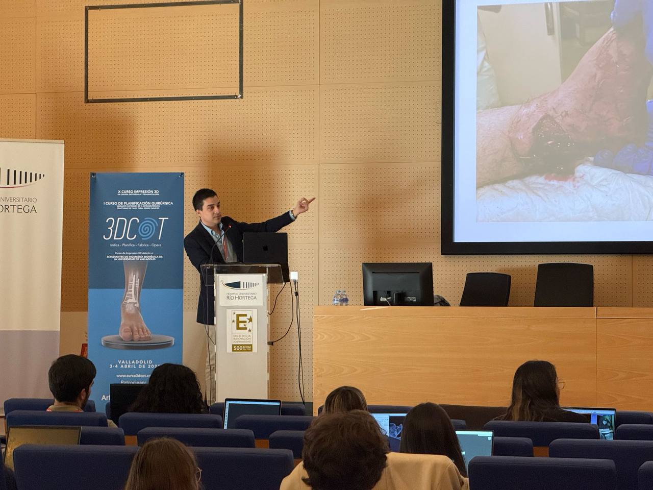 Teaching activity in 3D surgical planning