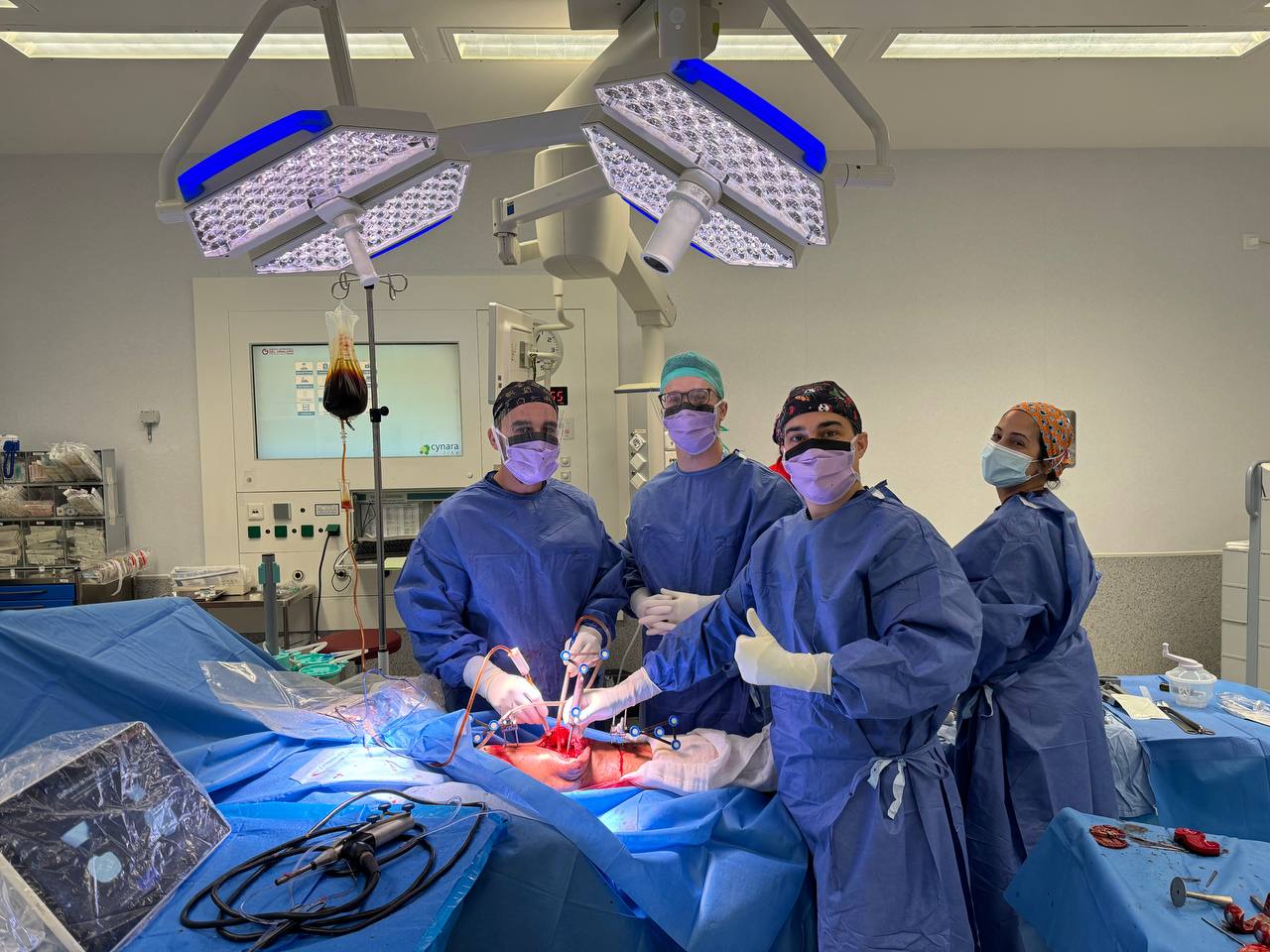 Operating theatre team